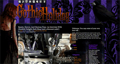 Desktop Screenshot of gothicholiday.com
